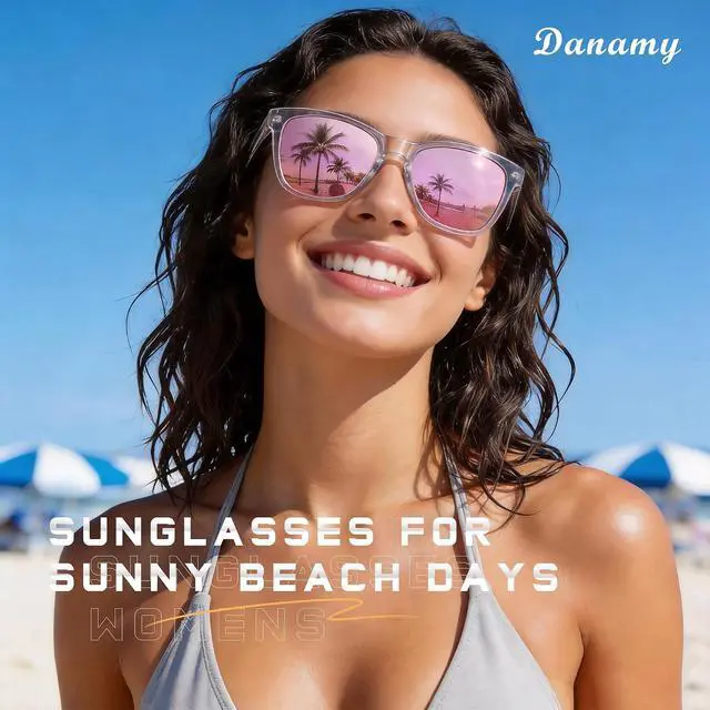 Alt view image 2 of 7 - Sunglasses Womens Polarized Sunglasses for Women Trendy Designer Mirrored UV Protection Sun Glasses