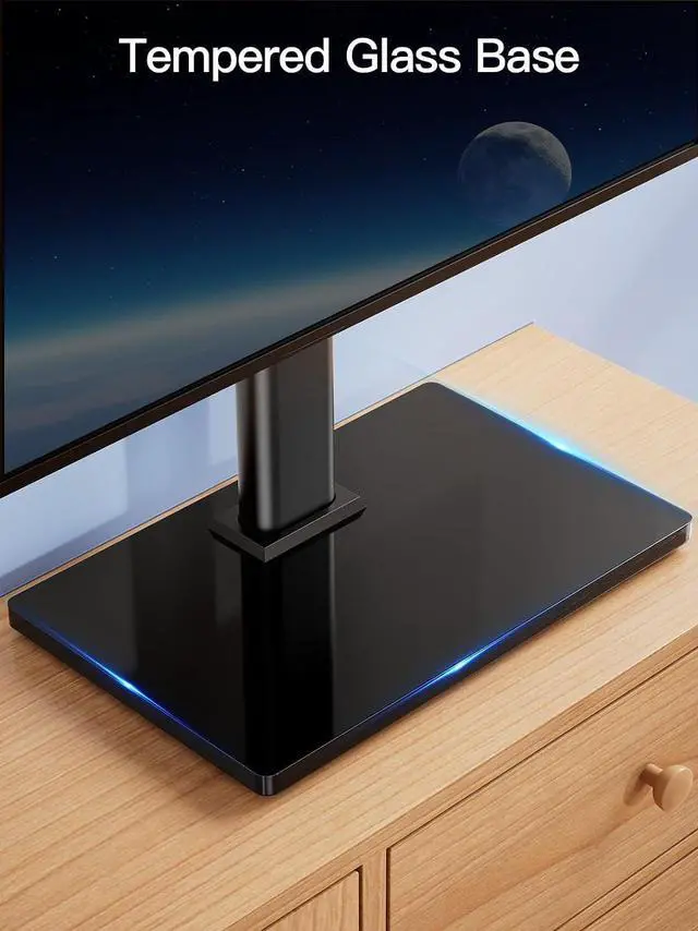Alt view image 4 of 7 - Mobile TV Stand for 23-60 Inch LCD LED Flat/Curved Panel Screen TVs