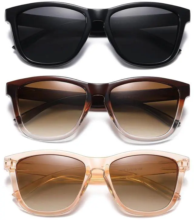 Main image of Sunglasses Womens Polarized Sunglasses for Women Trendy Designer Mirrored UV Protection Sun Glasses
