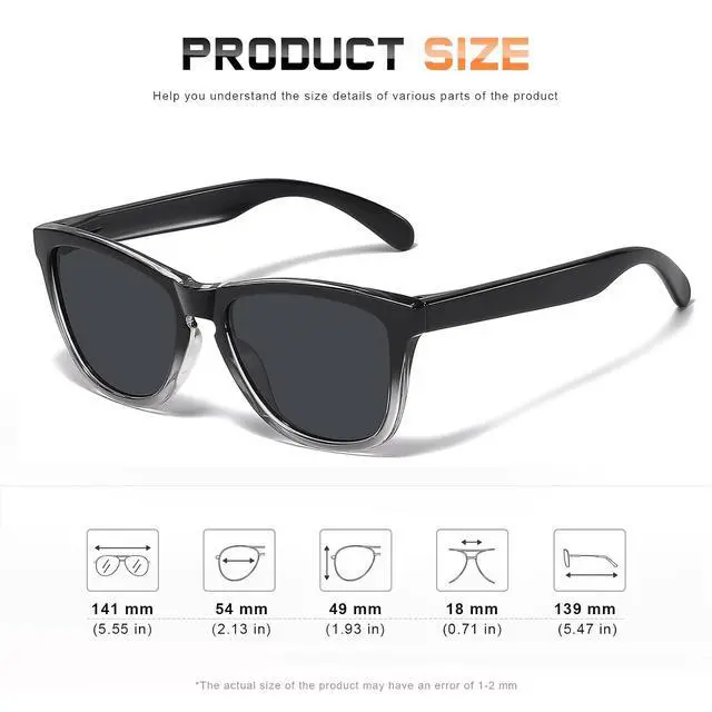 Alt view image 3 of 7 - Sunglasses Womens Polarized Sunglasses for Women Trendy Designer Mirrored UV Protection Sun Glasses