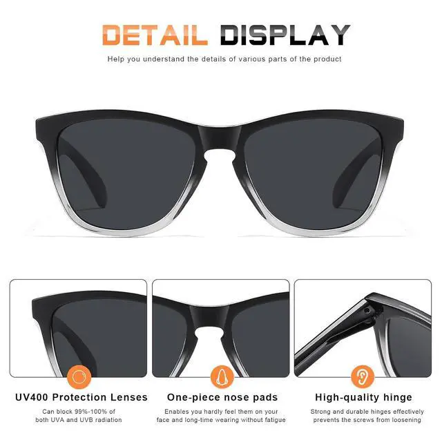 Alt view image 4 of 7 - Sunglasses Womens Polarized Sunglasses for Women Trendy Designer Mirrored UV Protection Sun Glasses