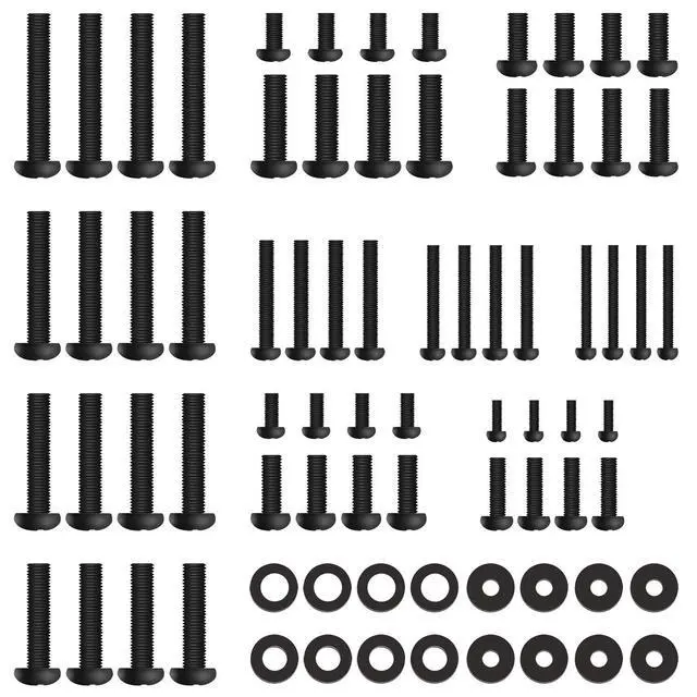 Alt view image 7 of 7 - Universal TV Mounting Hardware Kit Fits Most TVs Includes M4, M5, M6 and M8 TV Screws, Washers and Spacers for TV and Monitor Mounting up to 80 inches