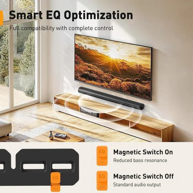 Alt view image 7 of 7 - Soundbar Mount with Adjustable Height, Sound bar Mount up to 15 lbs PGSM04B, Soundbar Mount, Soundbar Wall Mount Compatible with Sonos Arc and Sonos Arc Ultra, PGSM07B