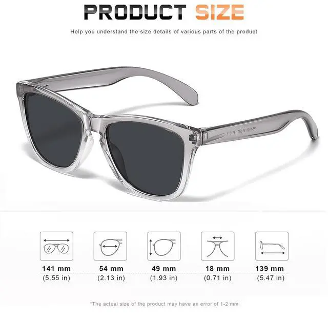 Alt view image 3 of 7 - Sunglasses Womens Polarized Sunglasses for Women Trendy Designer Mirrored UV Protection Sun Glasses