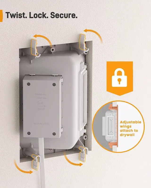 Alt view image 7 of 7 - UL-Listed Full Motion TV Wall Mount for 4086 Inch Flat Curved TVs and Cord Hider