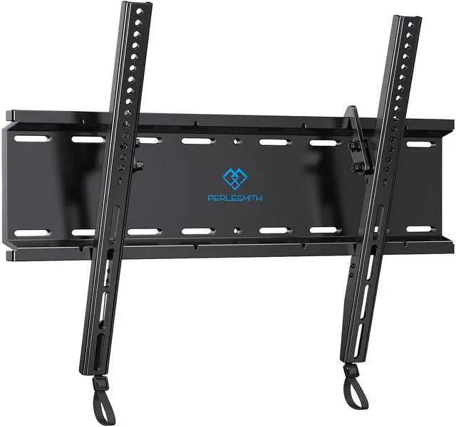 Main image of Tilting TV Wall Mount Bracket Low Profile for Most 23-60 inch LED LCD OLED, Plasma Flat Screen TVs with VESA 400x400mm Weight up to 115lbs, Fits 16" Wood Stud