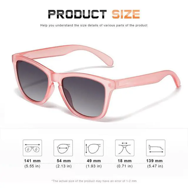 Alt view image 2 of 5 - Sunglasses Womens Polarized Sunglasses for Women Trendy Designer Mirrored UV Protection Sun Glasses