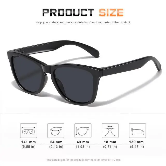 Alt view image 2 of 6 - Sunglasses Womens Polarized Sunglasses for Women Trendy Designer Mirrored UV Protection Sun Glasses