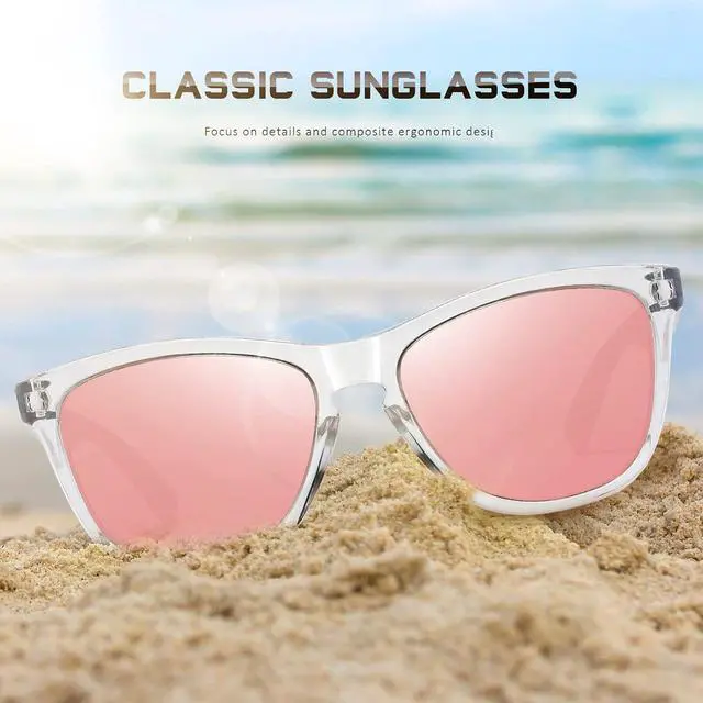 Alt view image 5 of 5 - Sunglasses Womens Polarized Sunglasses for Women Trendy Designer Mirrored UV Protection Sun Glasses