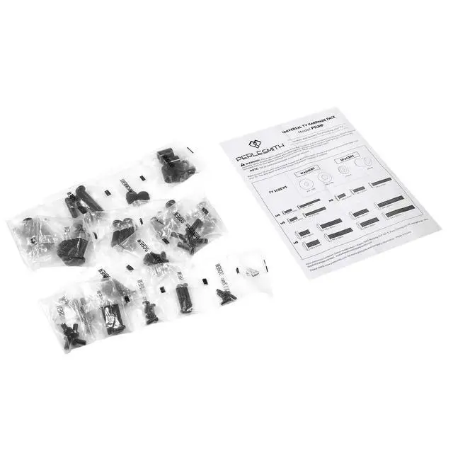 Alt view image 7 of 7 - Universal TV Mounting Hardware Kit - Fits Most TVs, Includes M4, M5, M6 and M8 Screws, Washers and Spacers for Mounting up to 80 Inches