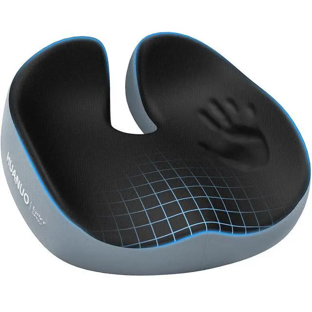 Alt view image 3 of 7 - Adjustable Desk Footrest, Seat Cushion for Office Chair