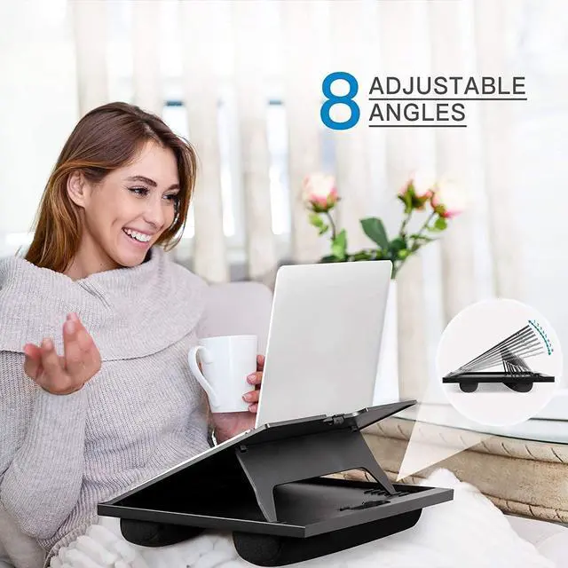 Alt view image 5 of 7 - Adjustable Laptop Stand with 8 Angles