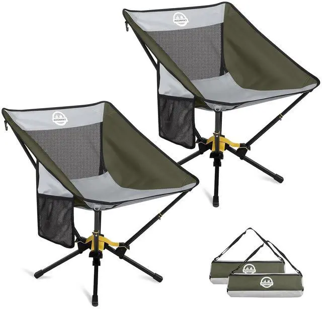 Main image of Portable Camping Chair Lightweight Folding Chair for Camping - Outdoor Chair Supports 225 Lbs - Camp Chair Outdoor Adventures