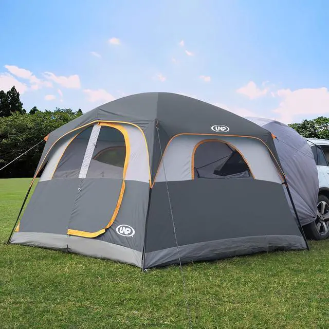 Main image of SUV Tent for Camping, 6-Person SUV Tailgate Tent - Easy Set Up with Rainfly, 10'x9'x78in(H)