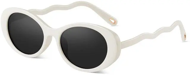 Main image of Sunglasses Womens Retro Oval Sunglasses for Women 90s Vintage Lightweight UV400 Protection Trendy Shades