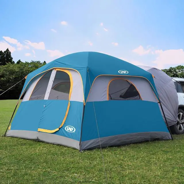 Main image of SUV Tent for Camping, 6-Person SUV Tailgate Tent - Easy Set Up with Rainfly, 10'x9'x78in(H)