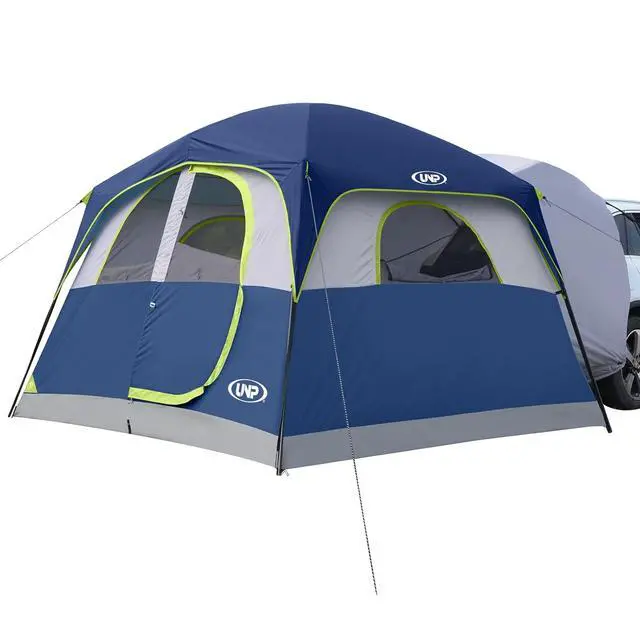 Alt view image 7 of 7 - SUV Tent for Camping, 6-Person SUV Tailgate Tent - Easy Set Up with Rainfly, 10'x9'x78in(H)