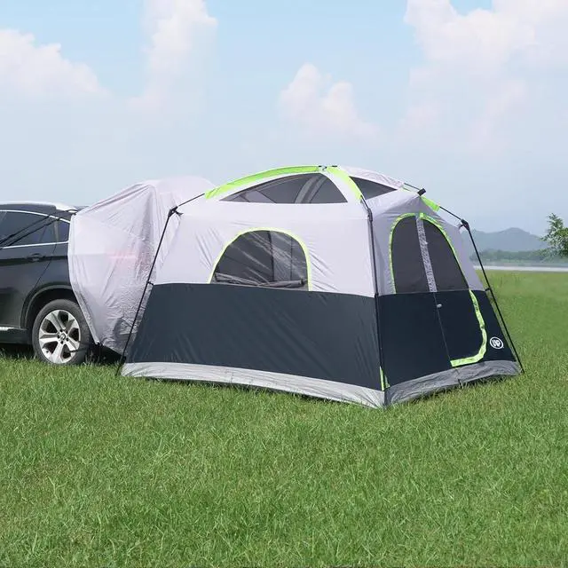 Alt view image 7 of 7 - SUV Tent for Camping, 6-Person SUV Tailgate Tent - Easy Set Up with Rainfly, 10'x9'x78in(H)