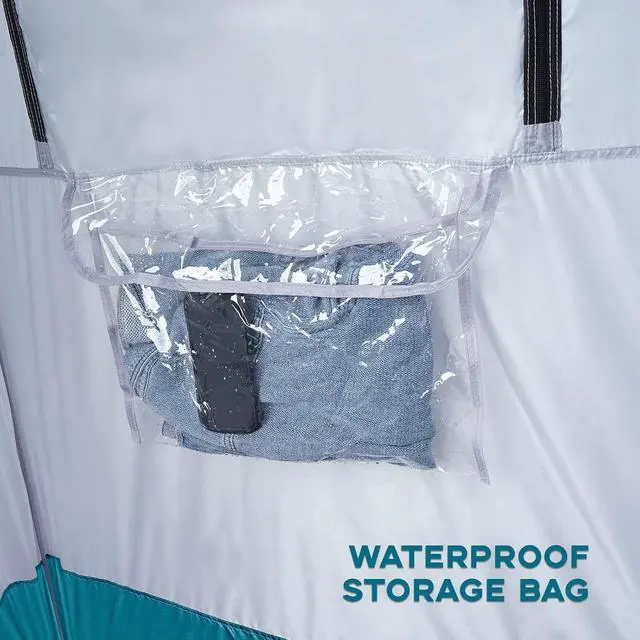 Alt view image 4 of 6 - Shower Tent, Outdoor Camping Privacy Shelter-Dressing Changing Room-Portable Toilet Tent for Hiking Sun Shelter Picnic Fishing
