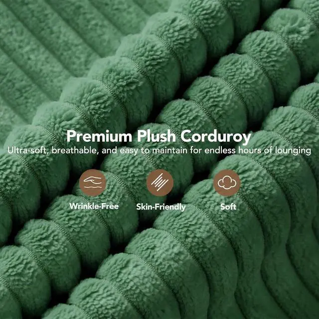 Alt view image 6 of 7 - Criss Cross Office Chair for Girls, Desk Chair with Adjustable Armrests, Soft Corduroy Fabric for Small Spaces, Home Office Computer Chair for Petite Women, Deep Green