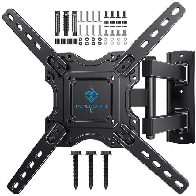 Alt view image 6 of 7 - Tilting TV Wall Mount Bracket Low Profile for Most 23-60 inch TVs, PSMTK1 Full Motion TV Wall Mount for 26-60 Inch TVs, PSMFK12