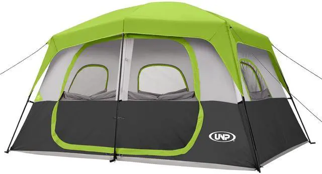 Main image of 2/4/6/8 Person Tent, Portable Cabin Tent, Camping Tent 4-Person Easy Set Up, Waterproof with Top Rainfly for Outdoor Camping/Hiking