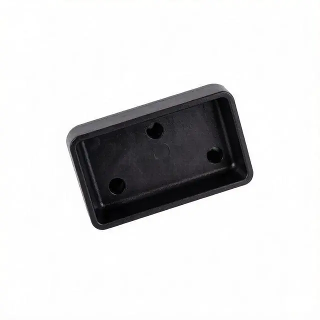 Alt view image 2 of 2 - Floor TV Stand Plastic Cover Black | TV Mount, Stand