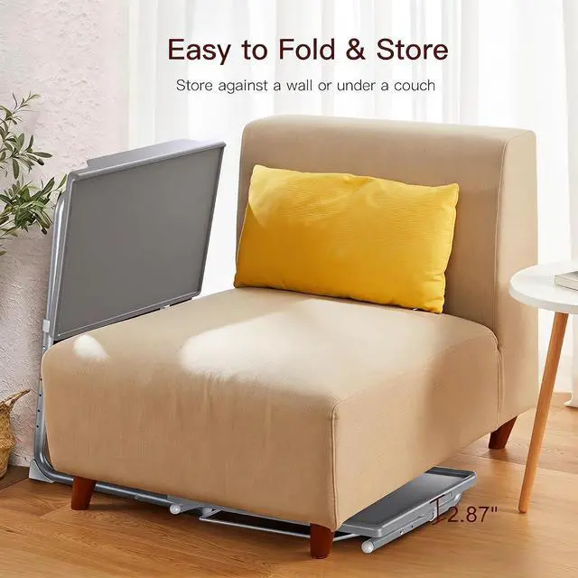 Alt view image 5 of 7 - Adjustable TV Tray Table - TV Dinner Tray on Bed & Sofa, Comfortable Folding Table with 6 Height & 3 Tilt Angle Adjustments (Gray)