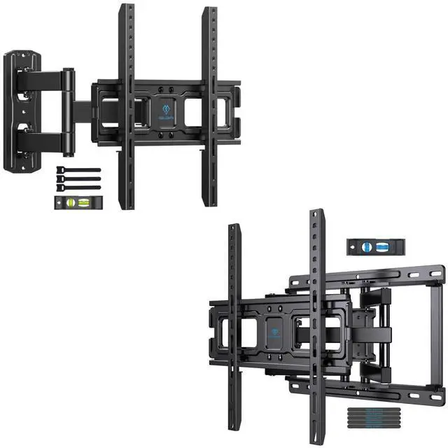 Main image of Full Motion Articulating TV Wall Mount Bracket for 26-55in TVs up to 70lbs & PSMFK9 TV Wall Mount Full Motion for 32-65 Inch Flat Curved Screen TVs