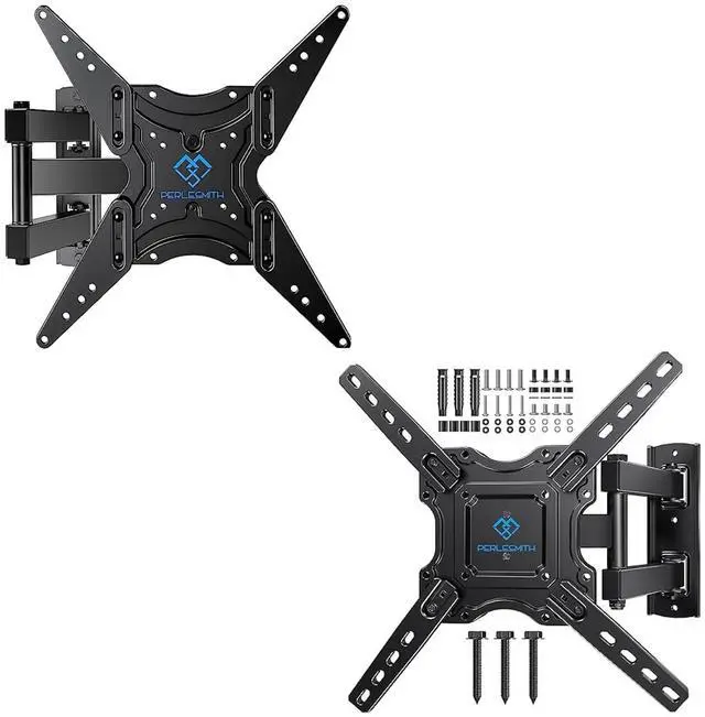 Main image of UL-Listed Full Motion TV Wall Mount for 26-60 Inch TVs,PSMFK1 UL Listed Full Motion TV Wall Mount for Most 26-60 inch Flat Curved OLED 4K TVs up to 77lbs, PSMFK12