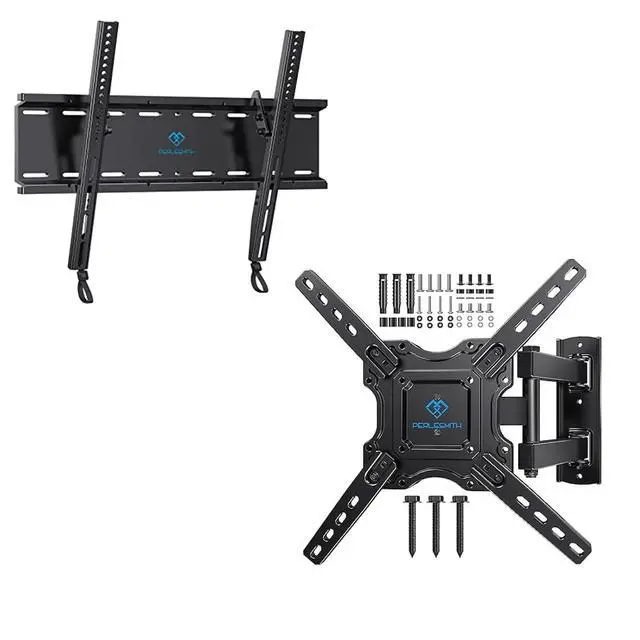 Main image of Tilting TV Wall Mount Bracket Low Profile for Most 23-60 inch TVs, PSMTK1 Full Motion TV Wall Mount for 26-60 Inch TVs, PSMFK12