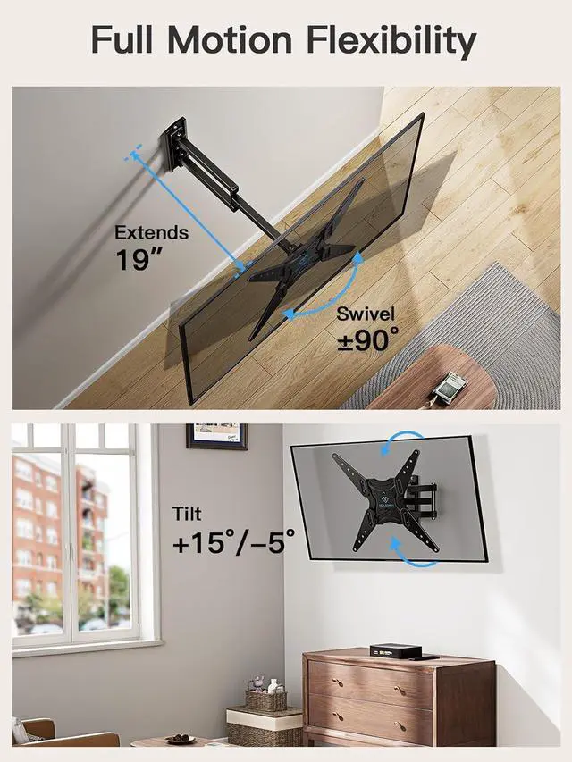 Alt view image 7 of 7 - Universal TV Mount Hardware Kit - Fits Most TVs, Includes M4, M5, M6 and M8 Screws, Washers and Spacers for Monitor Mounting Up to 80 Inches