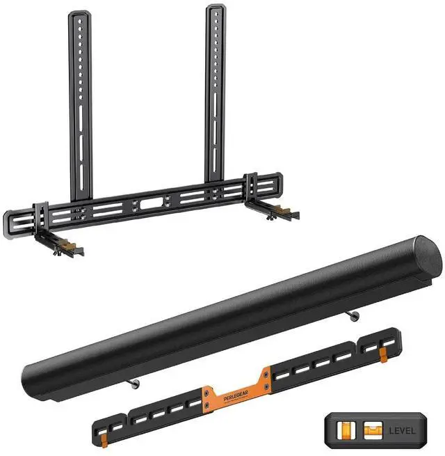 Main image of Sound Bar Mount with Holes/Without Holes up to 13.2 lbs PGSM03B, Soundbar Wall Mount Compatible with Sonos Arc and Sonos Arc Ultra PGSM07B