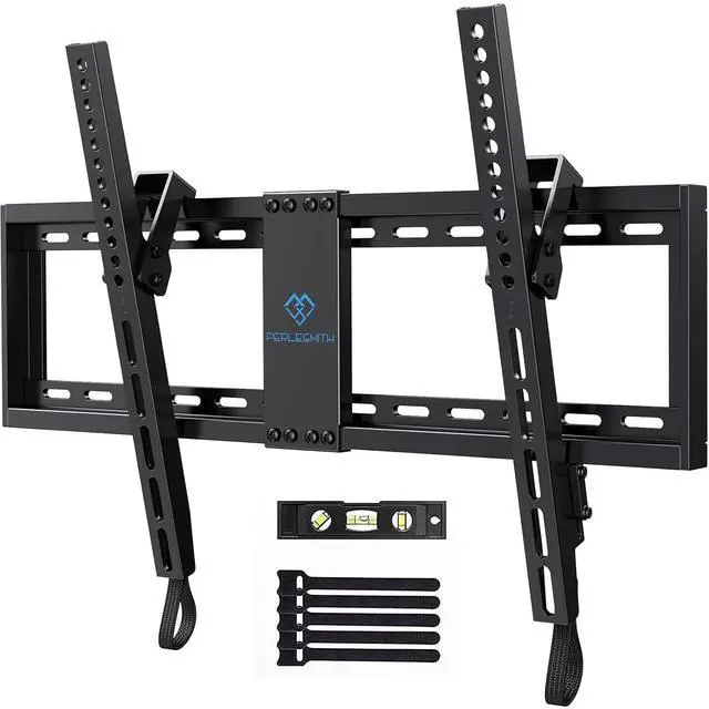Alt view image 6 of 7 - UL Listed Tilt TV Mount for Most 37-82 inch TV & PSMFK9 TV Wall Mount Full Motion for 32-65 Inch Flat Curved Screen TVs