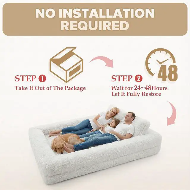 Alt view image 5 of 7 - Convertible Sofa Bed, 3-in-1 Futon Sofa Bed with Pillow, Foldable Pull Out Floor Sofa Bed with Removable Cover, Plush Boneless Couch for Living Room/Bedroom/Dorm