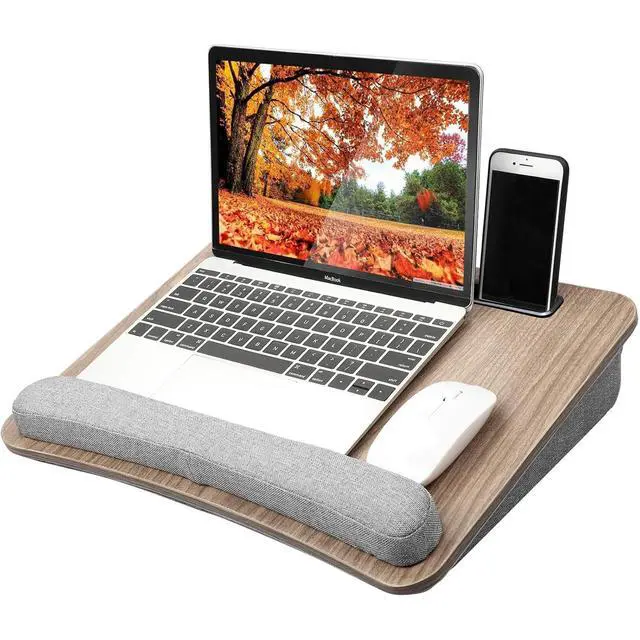 Alt view image 6 of 7 - Portable Lap Laptop Desk with Pillow Cushion, Set of 2, 15.6 inch