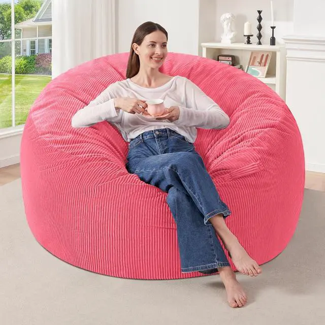 Main image of 3FT Bean Bag Chair,Giant Bean Bag Chairs for Adults,Big Bean Bags with Memory Foam Filled, Large Beanbag Chairs with Soft Corduroy Cover