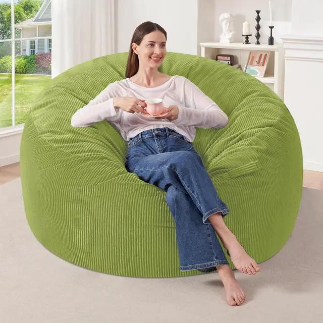 Main image of 3FT Bean Bag Chair,Giant Bean Bag Chairs for Adults,Big Bean Bags with Memory Foam Filled, Large Beanbag Chairs with Soft Corduroy Cover