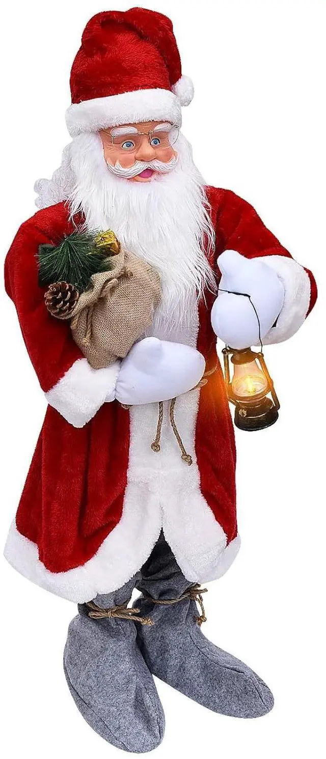 Main image of YardGrow 3.6FT Christmas Animated Singing & Dancing Santa Life Size Santa Claus Xmas Decoration