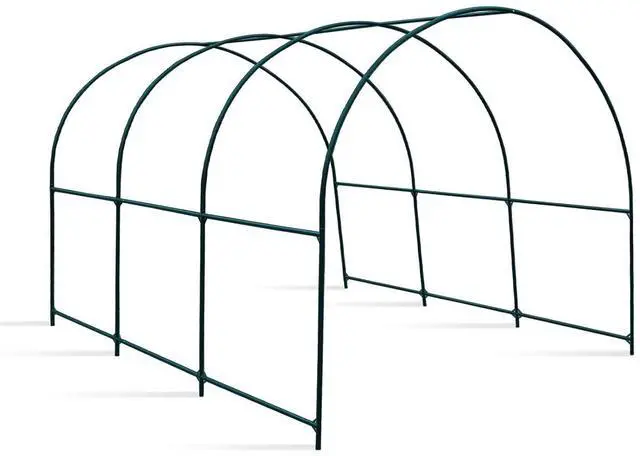 Main image of YardGrow Large Garden Support Arch Frame Climbing Plant Arch Arbor for Various Climbing Plant Roses Vines Birthday Wedding Party Decoration Pergola Frame (12' x 7' x 7')