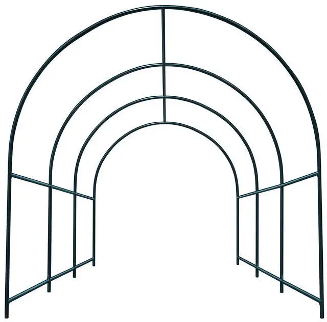 Main image of YardGrow Greenhouse Frames for Larger Hot Garden House Support Arch Frame Climbing Plants/Flowers/Vegetables Outdoor (9.8x7x7.2 FT)