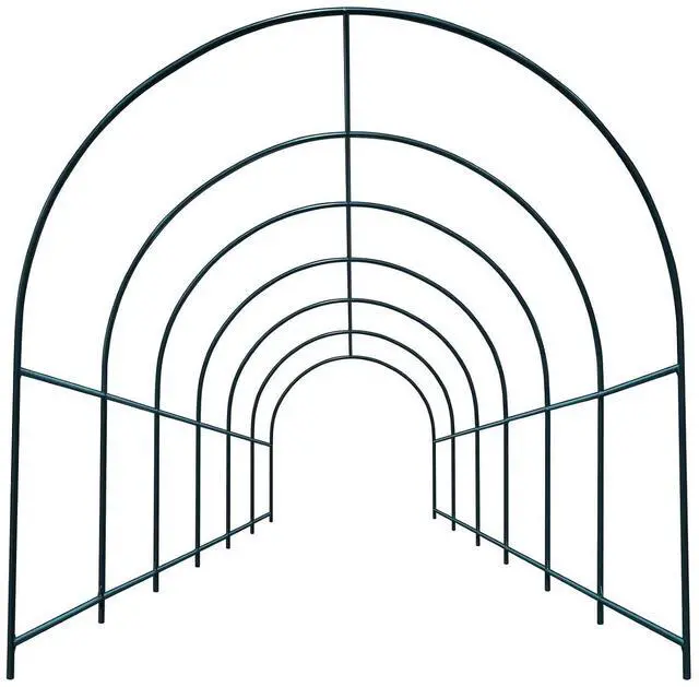 Main image of YardGrow Large Garden Support Arch Frame Climbing Plant Arch Arbor for Various Climbing Plant Roses Vines Birthday Wedding Party Decoration Pergola Frame (19.6 x 7 x 7.2ft)