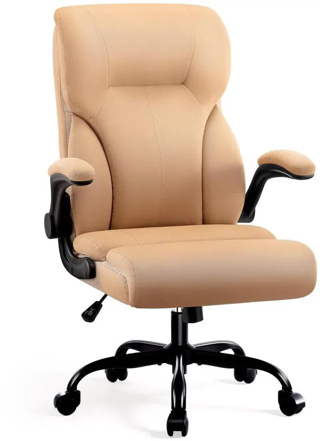 Main image of AreShark Office Chair - Executive High Back Breathable Desk Chair with Lumbar Support - Ergonomic Leather Rolling Swivel Computer Chair with Rock Function for Working Studying Gaming Relaxing