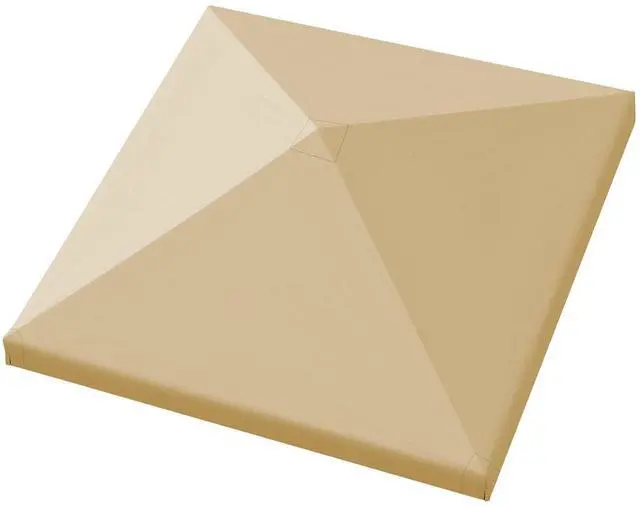 Main image of YardGrow 8x8ft Canopy Replacement Top Cover for Pop UP Tent Slant Leg Frame, Beige
