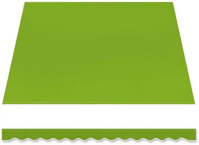 Main image of YardGrow Retractable Awning Fabric Replacement Outdoor Sunshade Canopy Awning Cover for 12' x 8' Awning, Canopy ONLY (Apple Green)