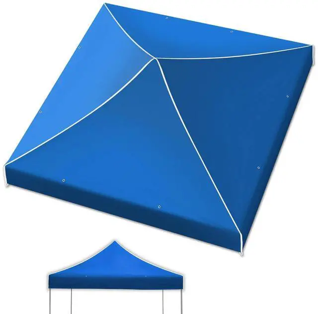 Main image of Yardgrow Replacement Canopy for 10'x10' Ez POP UP Tent Instant Gazebo Polyester Cover ONLY(Frame is not Included) (Blue)