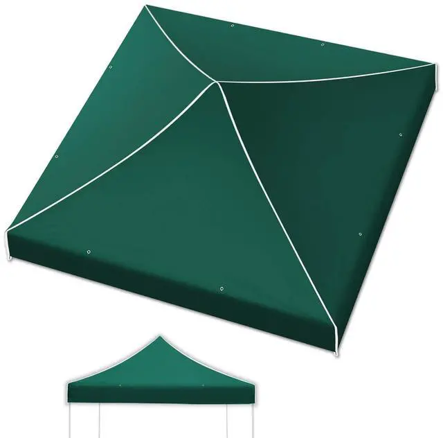 Main image of Yardgrow Replacement Canopy for 10'x10' Ez POP UP Tent Instant Gazebo Polyester Cover ONLY(Frame is not Included) (Green)