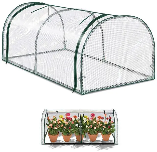 Main image of Yardgrow Outdoor Portable Mini Greenhouse for Garden Plants/Flowers/Vegetables (PE)