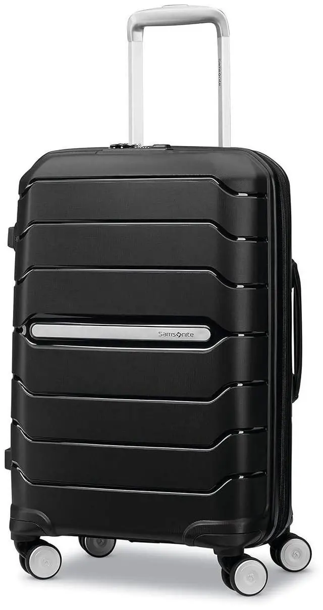 Main image of Samsonite Freeform Hardside Carry-On Luggage with Spinner Wheels - Hardshell Suitcase - TSA, Airline-Approved - Expandable Hard Shell, Smooth Rolling Wheels for Lightweight Travel Black