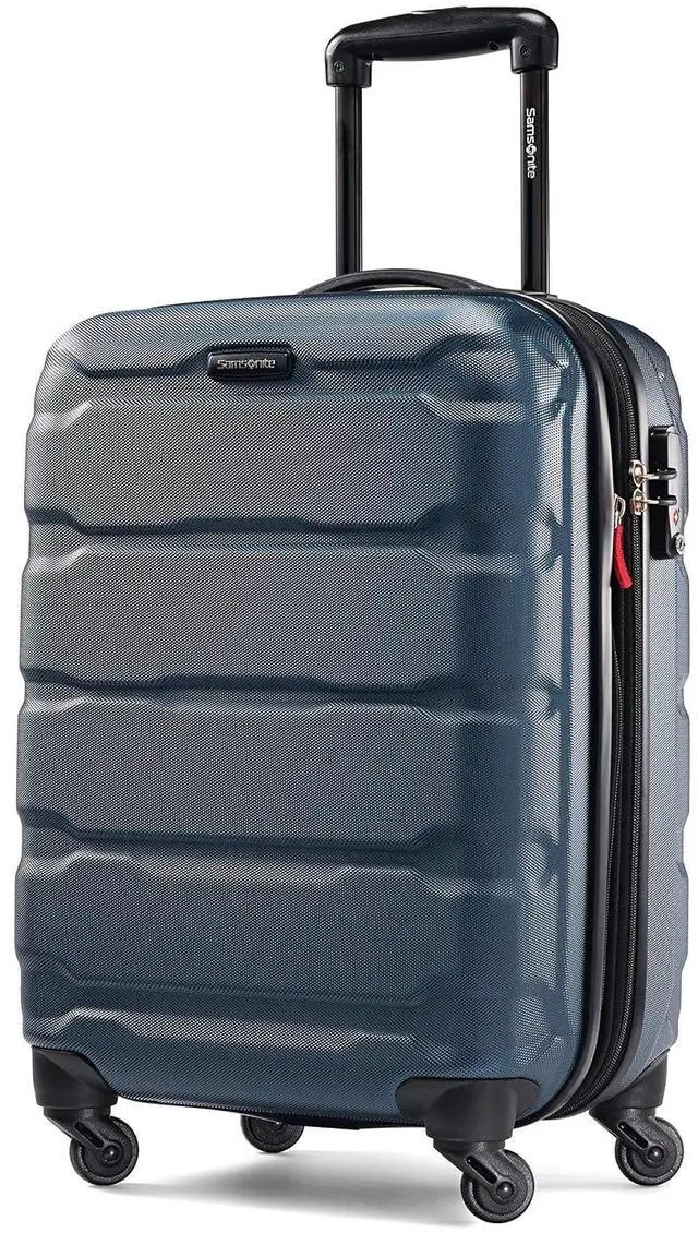 Main image of Samsonite Omni PC Hardside Expandable Luggage with Spinner Wheels, Teal, Carry-On 20-Inch